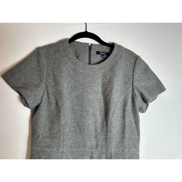 Madewell Gray Short Sleeve Dress. Size 4. - Picture 5 of 7